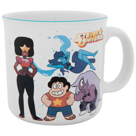 Steven Universe Cast 20oz Jumbo Ceramic Camper Mug